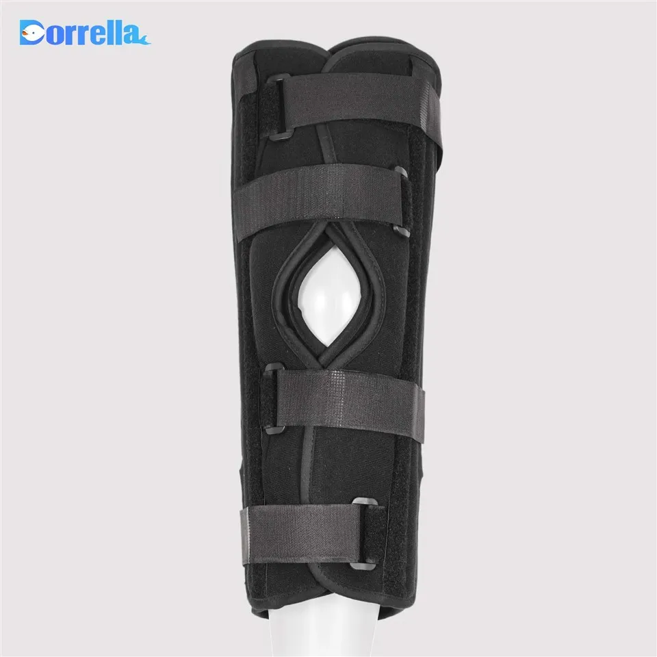 Svart justerbart knästöd